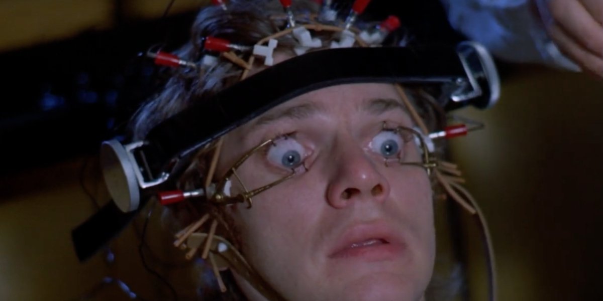 A Clockwork Orange And 8 Other Movies With Terrifying Eye Scenes |  Cinemablend