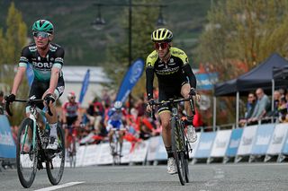 Mitchelton-Scott's Adam Yates finishes stage 2 at Tour of the Basque Country