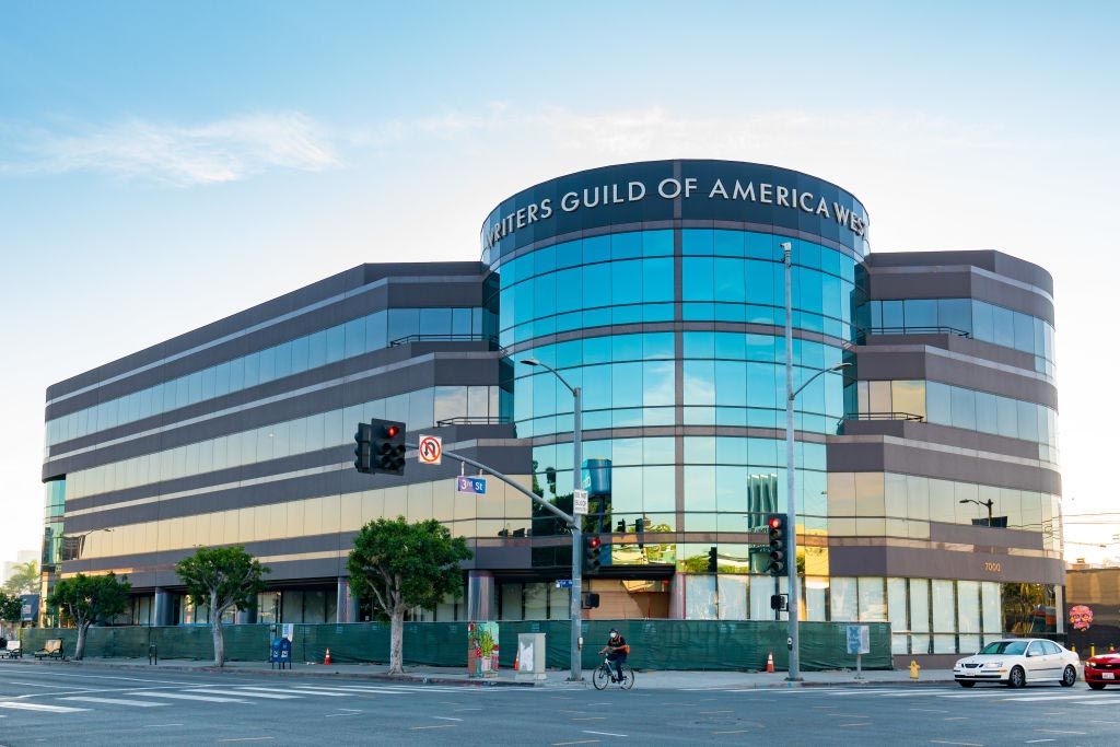 Writers Guild of America, West building in Los Angeles