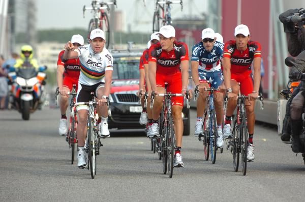 World Champion Cadel Evans is the main man at BMC. He has been having a fine year in the rainbow jersey