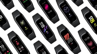 Samsung Galaxy Fit 2 tracker with a choice of watch faces