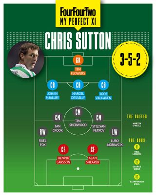 Chris Sutton Perfect XI