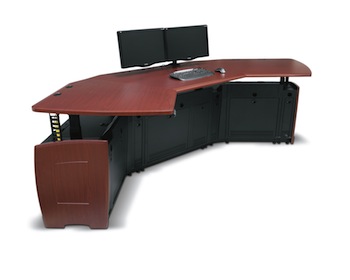 Middle Atlantic Introduces Sit/Stand for ViewPoint Technical Furniture