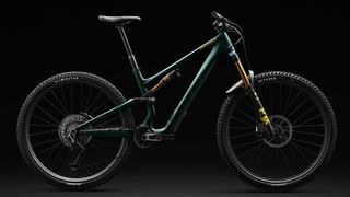 The new Specialized Stumpjumper Pro seen side on with a black background