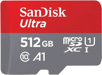 SanDisk Ultra 512GB microSD: $99