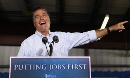 Mitt Romney promises to put jobs first. But the presumptive GOP nominee would likely benefit politically if the jobs picture doesn't improve over the next few months.