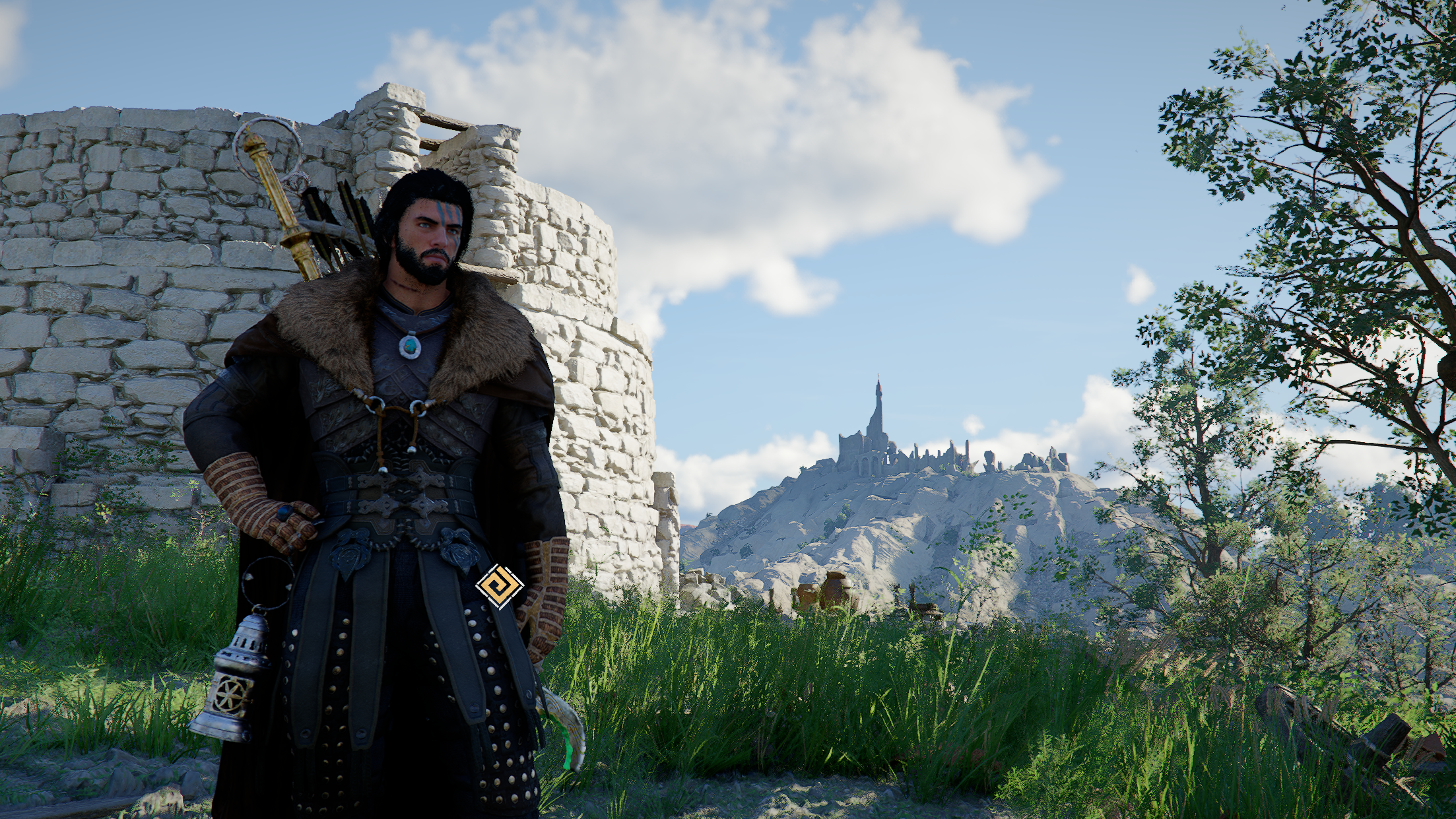 Wider view of Crimson Desert