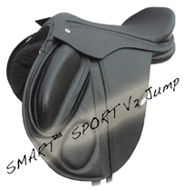 Smart showjumping saddle