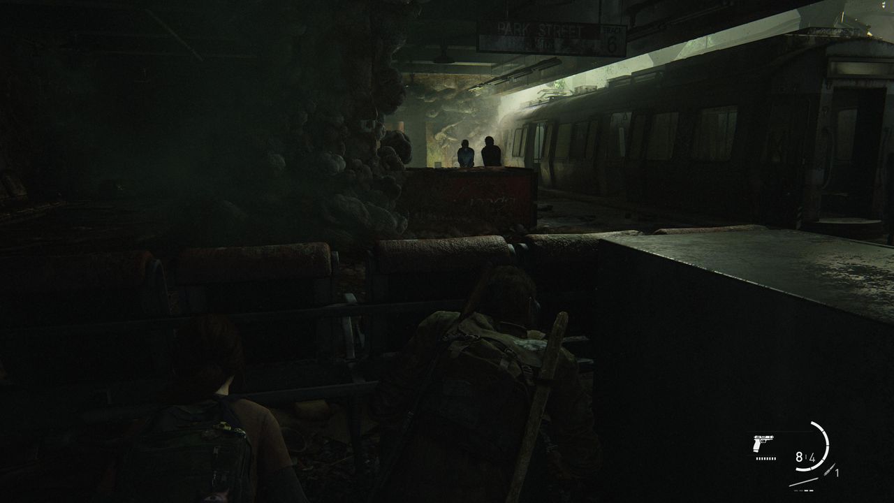 The Last of Us Part 1 subway with enemies