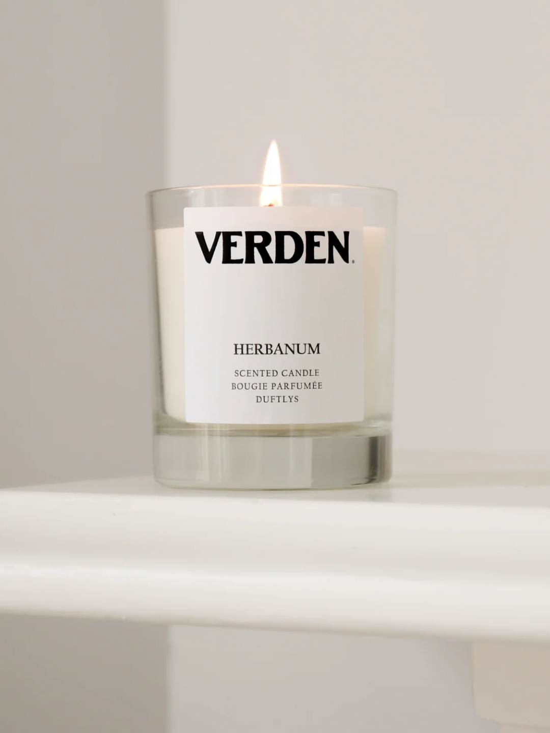 A scented herbanum candle from Verden