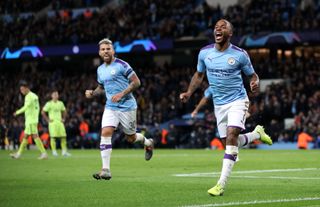 Raheem Sterling (right) made an immediate impact against Dinamo