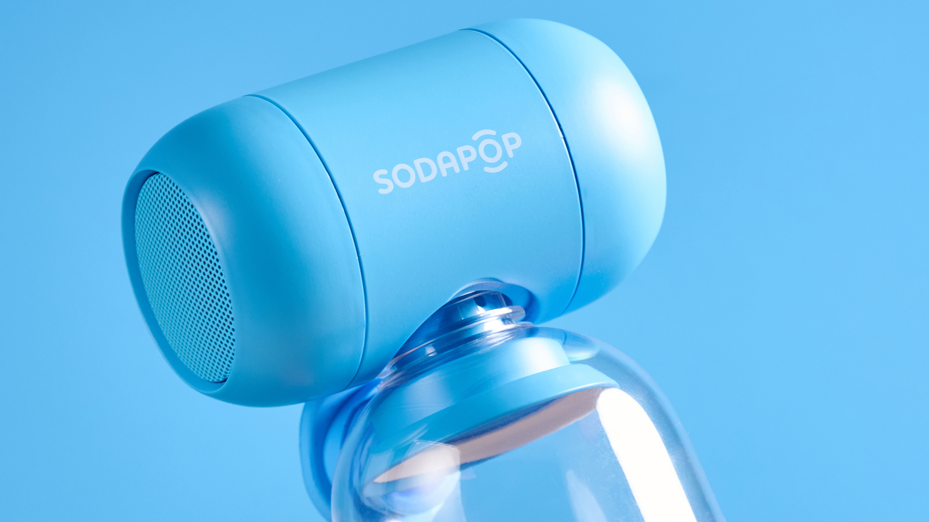 A Sodapop Bluetooth speaker