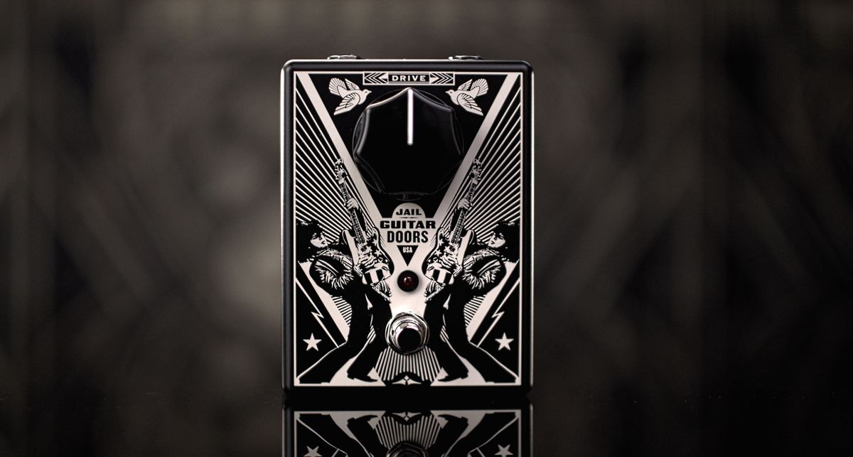 MXR Wayne Kramer Jail Guitar Doors Drive: launched with the help of Tom Morello, this signature drive features artwork from Obey and will support the late MC5 guitarist's prisoner rehabilitation charity.
