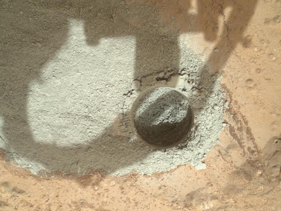 Mini Drill Test Curiosity