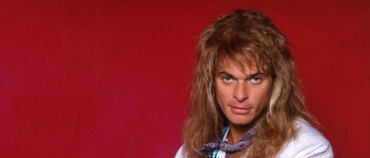David Lee Roth studio portrait, 1986