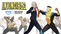 4. Invincible | Animation / Action | 48mins per episode