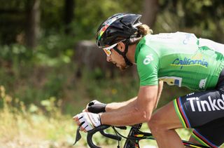 Tour of California: Sagan escapes the breakaway, gets caught, then sprints for second