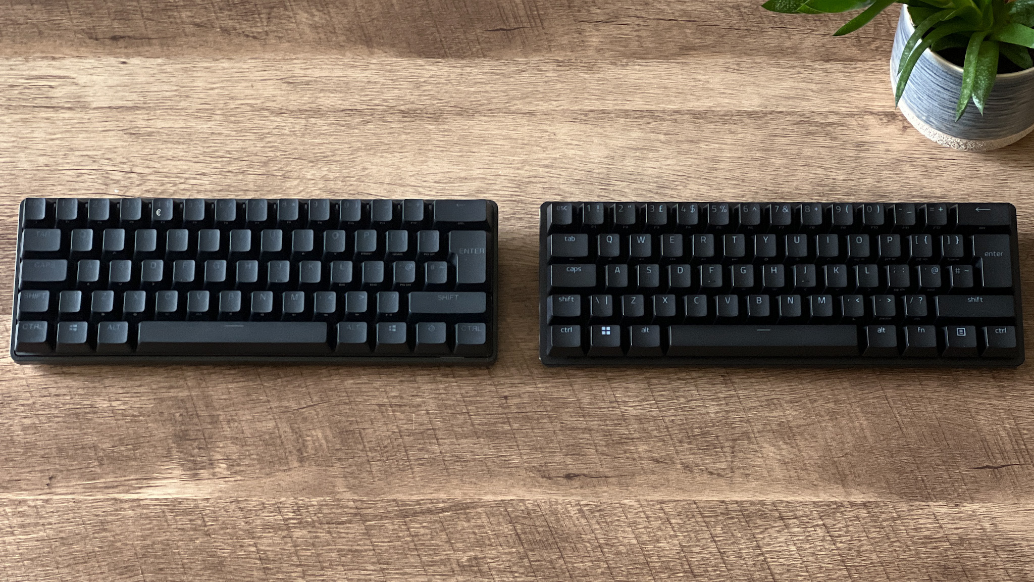 Razer Huntsman Mini Analog and SteelSeries Apex Pro Mini