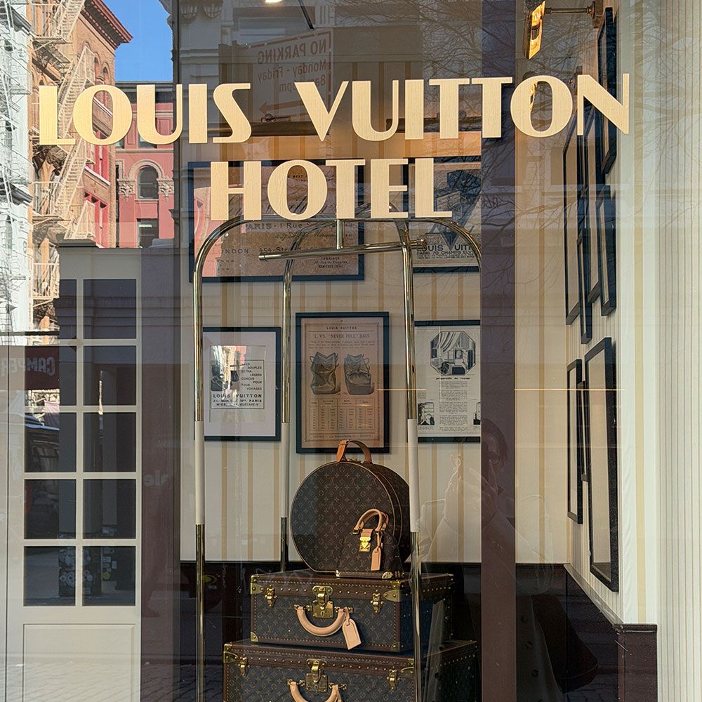 Louis Vuitton Hotel Pop-Up Space