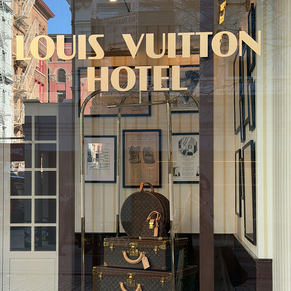 Louis Vuitton Hotel Pop-Up Space