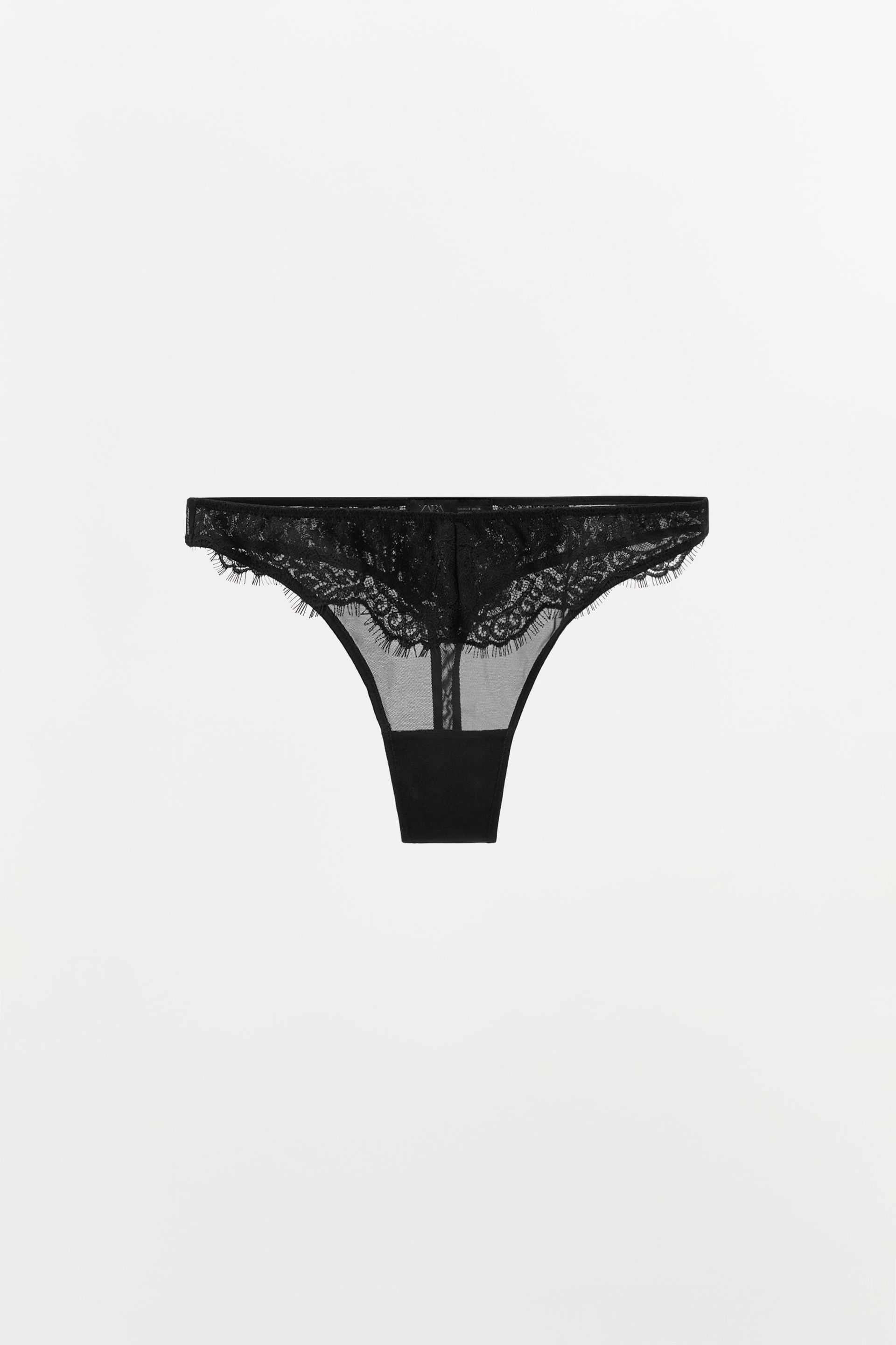 Mesh Lace Thong