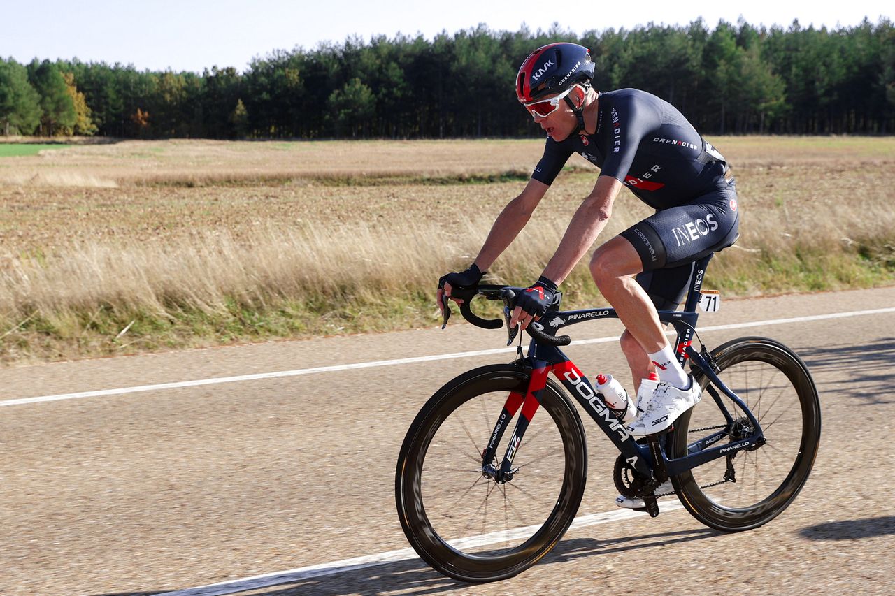 Vuelta Espana 2020 - 75th Edition - 9th stage Castrillo del Val - Aguilar de Campoo 157,7 km - 29/10/2020 - Chris Froome (GBR - Ineos Grenadiers) - photo Luis Angel Gomez/BettiniPhoto&Acirc;&copy;2020