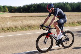 Vuelta Espana 2020 - 75th Edition - 9th stage Castrillo del Val - Aguilar de Campoo 157,7 km - 29/10/2020 - Chris Froome (GBR - Ineos Grenadiers) - photo Luis Angel Gomez/BettiniPhotoÂ©2020 