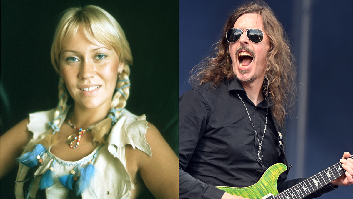 Agnetha Fältskog of ABBA and Mikael Åkerfeldt of Opeth