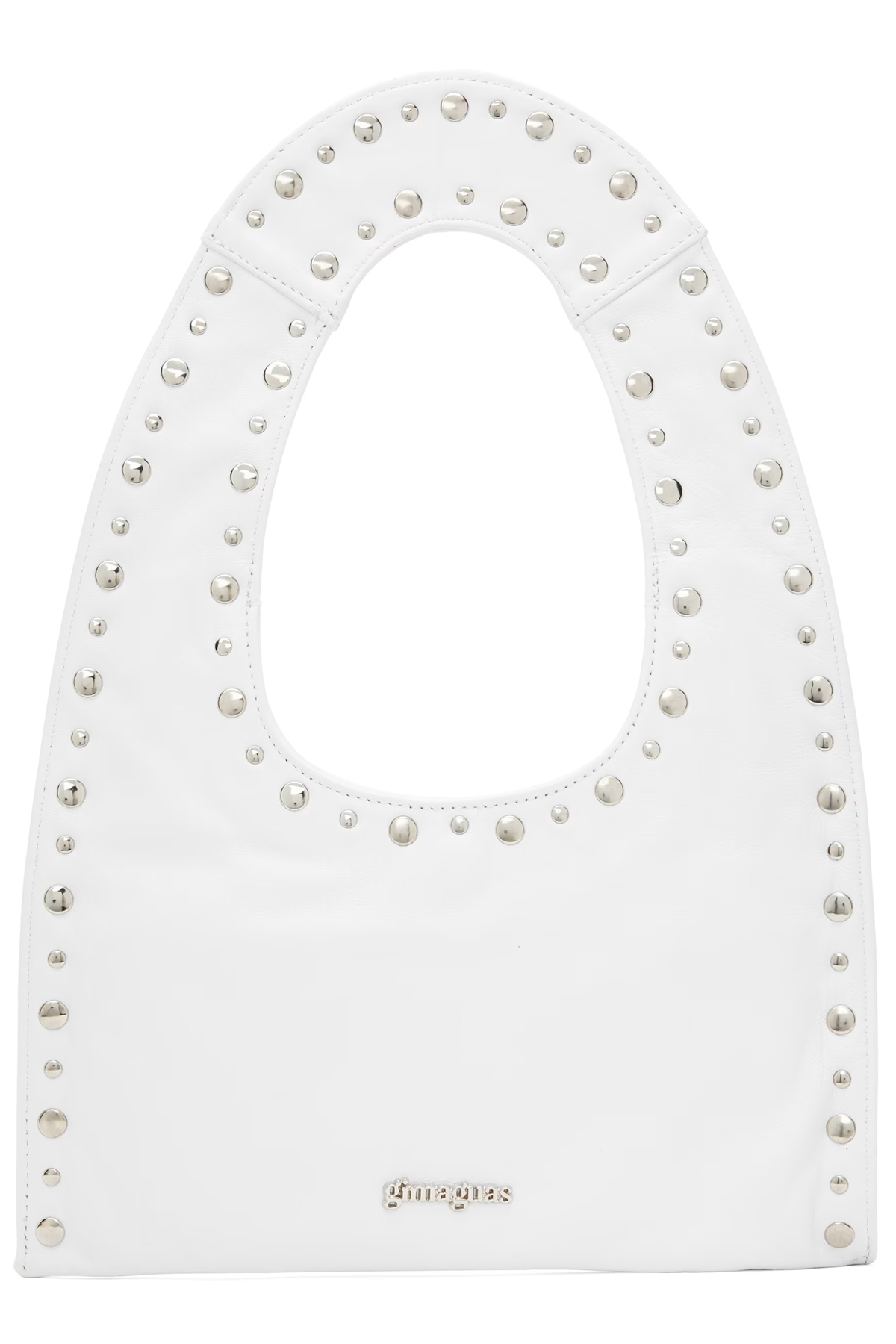White mini franca bag