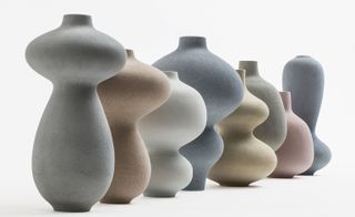 'Balustrade' ceramic vessels