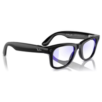 Ray-Ban Meta Wayfarer – Shiny Black, Clear