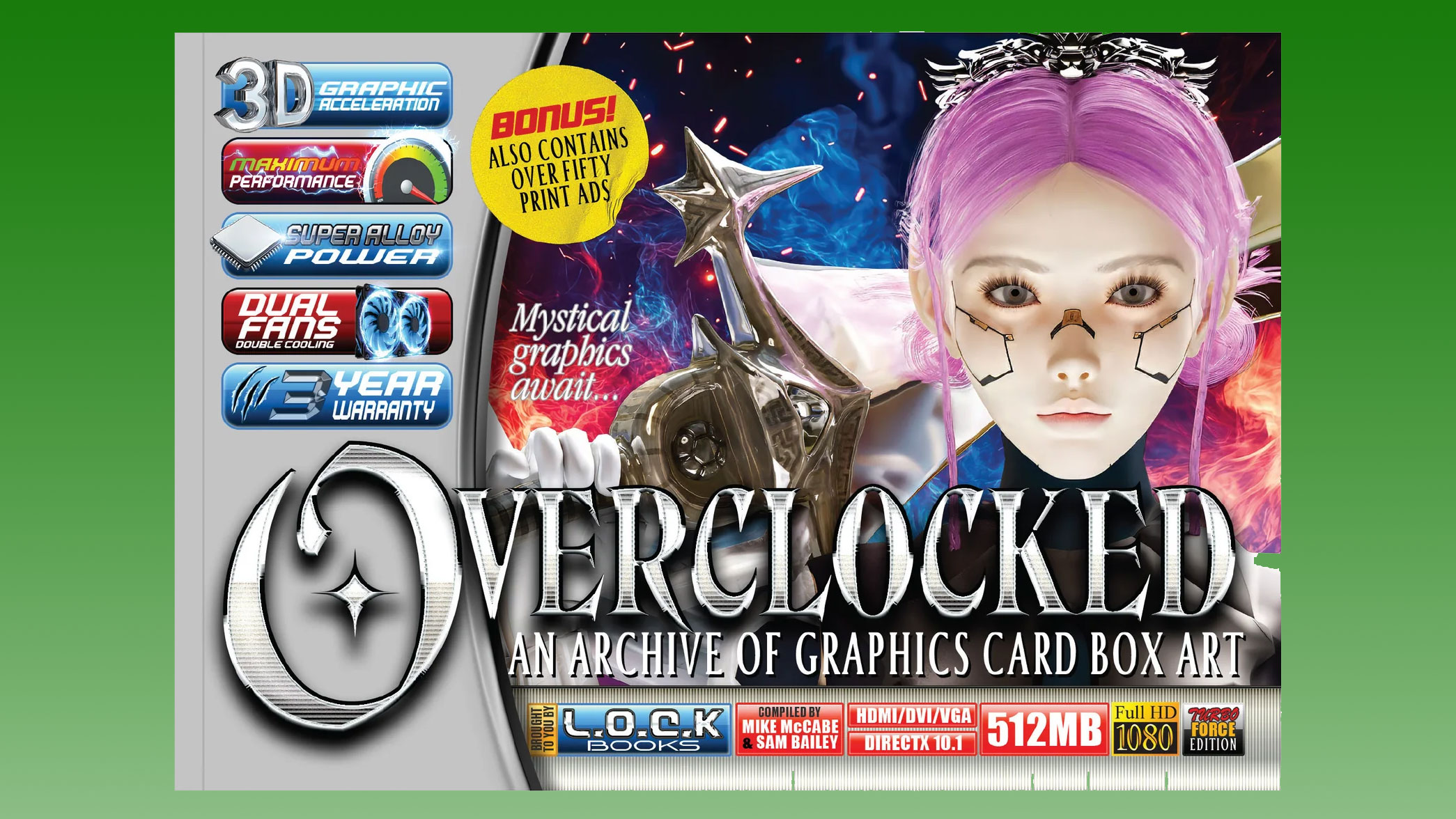 Overclocked. An Archive of Graphics Card Box Art 