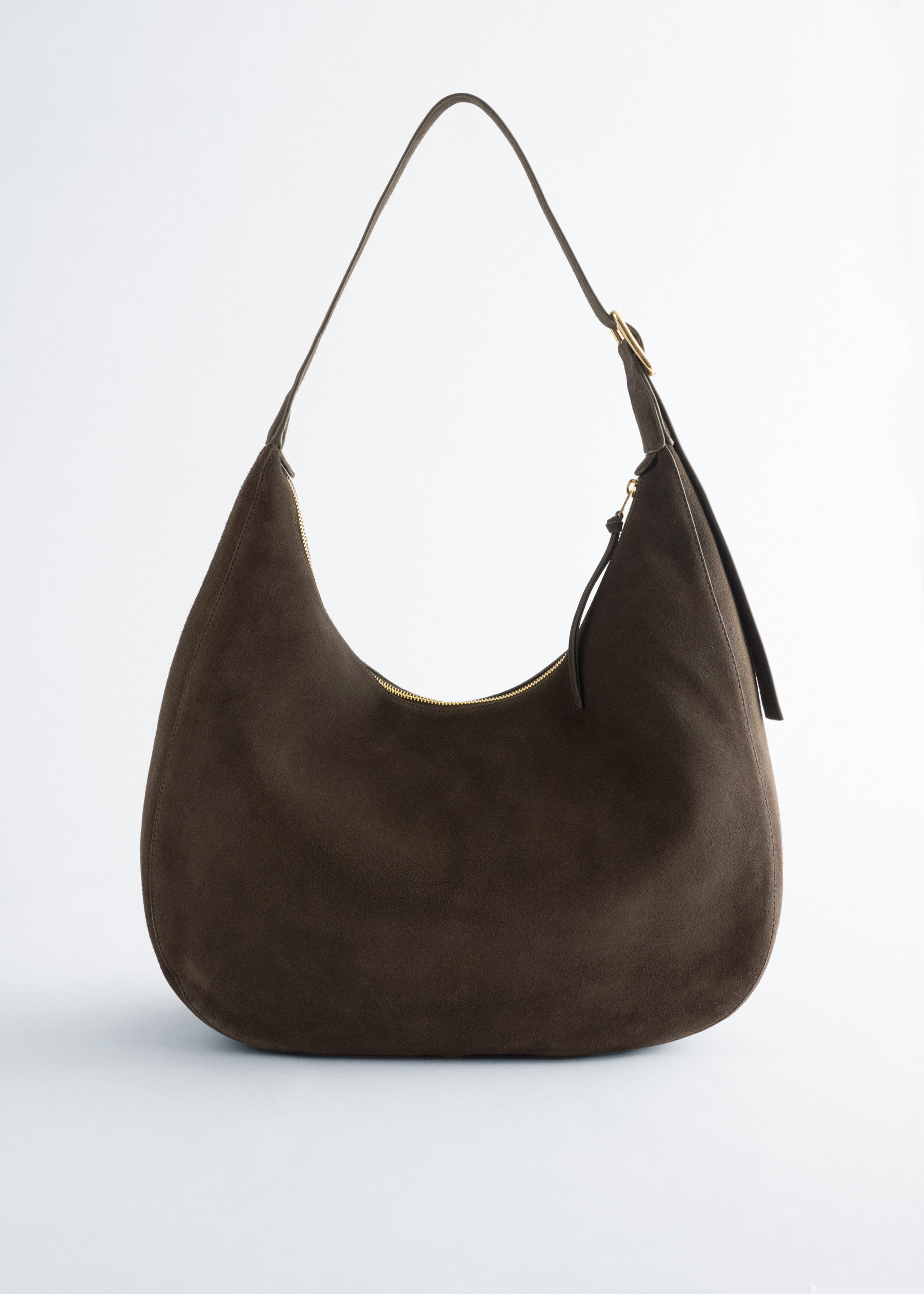 Suede Shoulder Bag