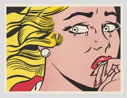 Roy Lichtenstein's brightly coloured works