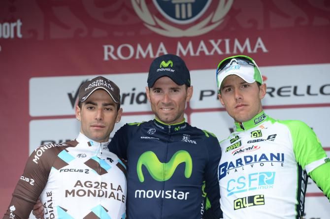 The podium at Roma Maxima