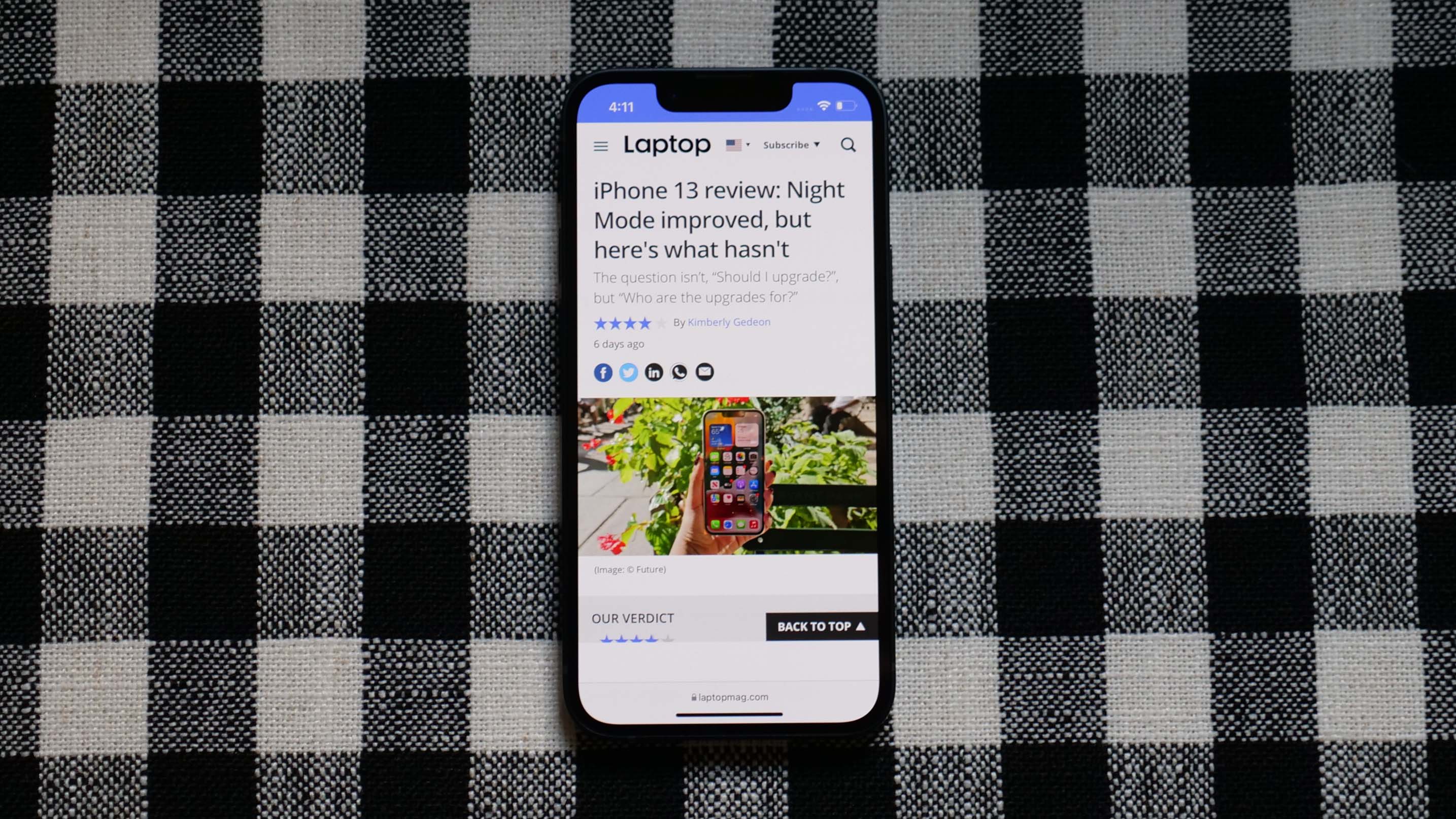 Iphone 13 Mini Review The Last Best Small Phone Laptop Mag