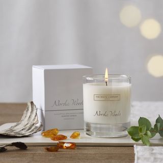The White Company Nordic Woods signature candle