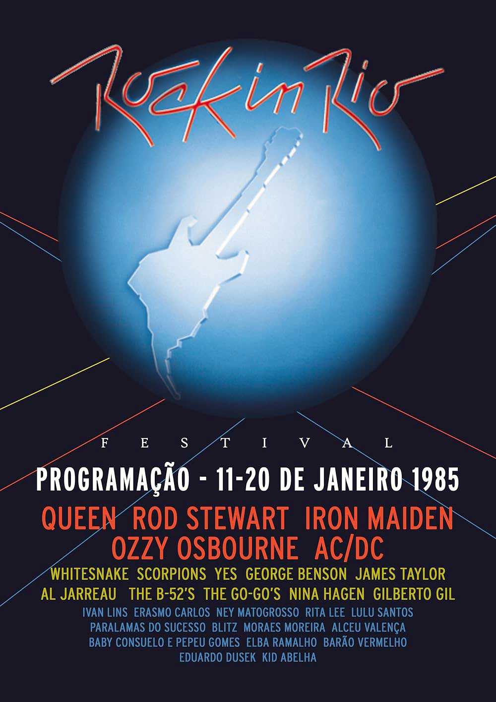 Rock in Rio 1985 poster