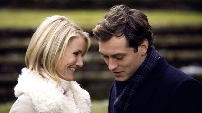 Cameron Diaz and Jude Law in The Holiday