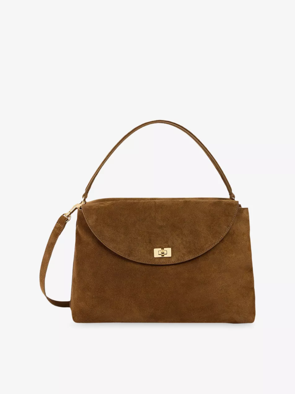 Le Grand Bazaar Suede Shoulder Bag