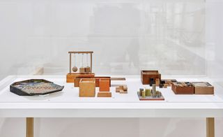 A selection of the 400-plus Bauhaus objects on view at the Tel Aviv Museum of Art