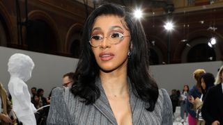 paris, france september 29 cardi b attends the thom browne womenswear springsummer 2020 show as part of paris fashion week on september 29, 2019 in paris, france photo by pierre suugetty images