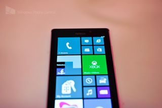 Nokia Lumia 925 front top