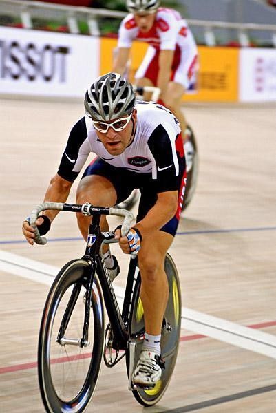 USA's Michael Friedman on the attack