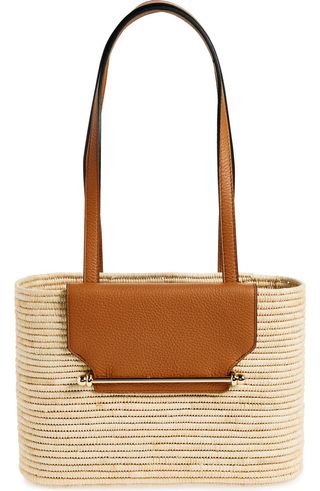 Raffia Basket Tote