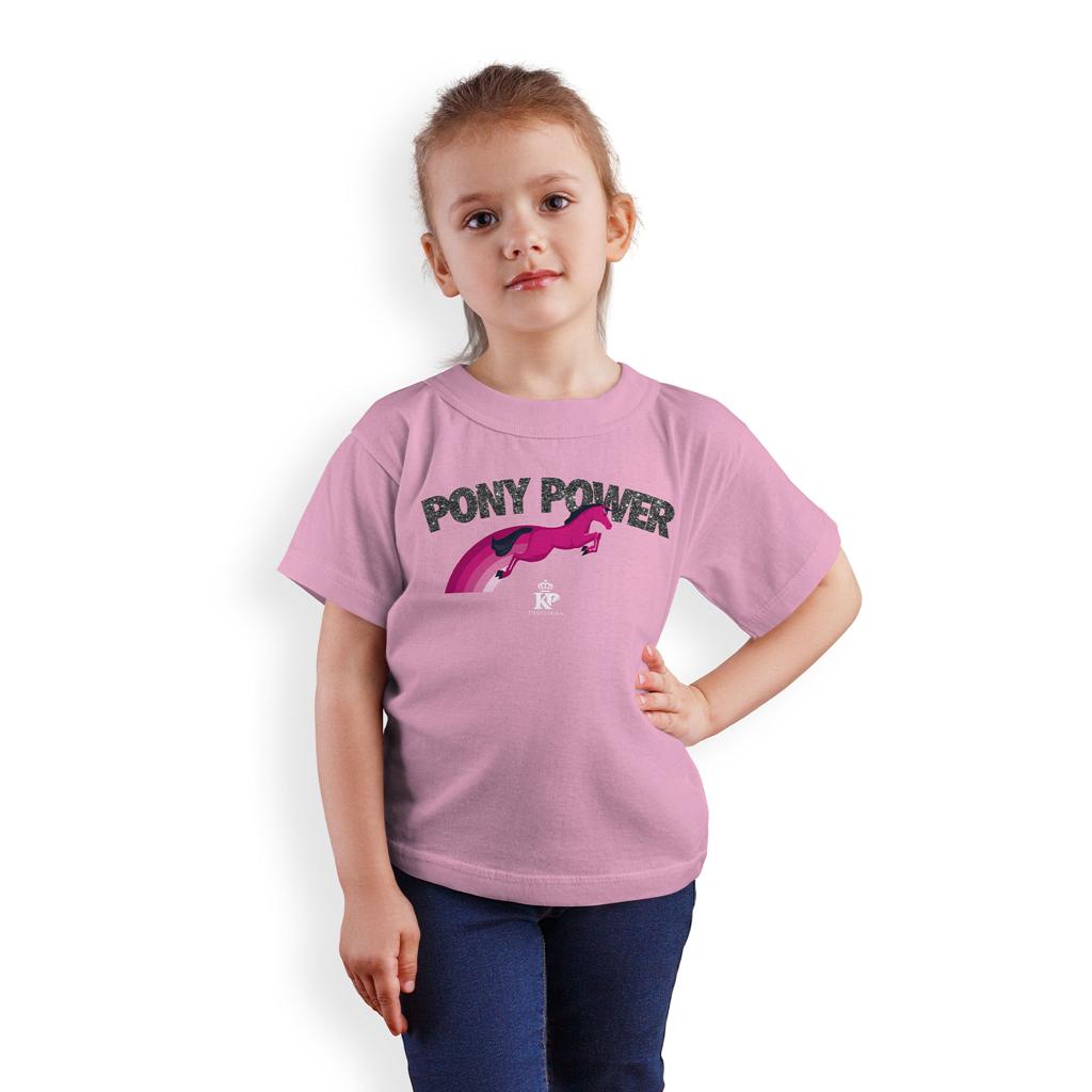 KP Equestrian &amp;ldquo;Pony power&amp;rdquo; slogan tee