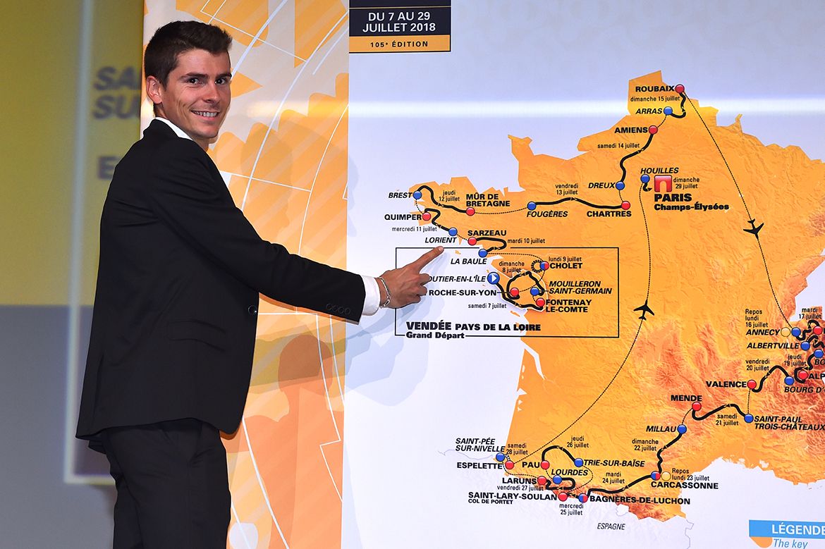 Warren Barguil likes the look of the stages in his home region of Brittany