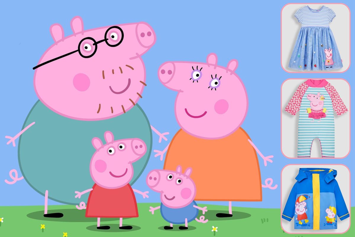 This brand new Peppa Pig clothing collection is perfect for summer holidays (and prices start from just £15)