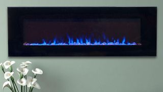 Northwest 54-inch Fire and Ice Electric Fireplace