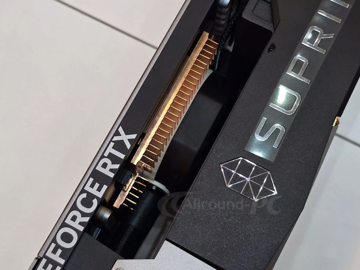 Liquid-cooled RTX 4090 Suprim Fuzion Frankencard crams tubes and
